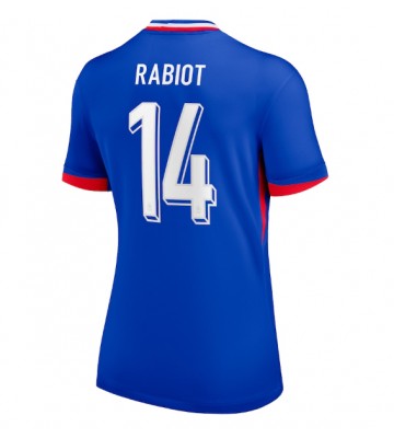 Frankrike Adrien Rabiot #14 Hemmatröja Kvinnor EM 2024 Kortärmad